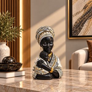 Afrikalı Biblo Bebekli