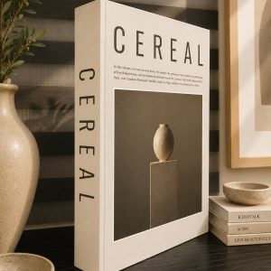 Dekoratif Kitap Kutu Cereal